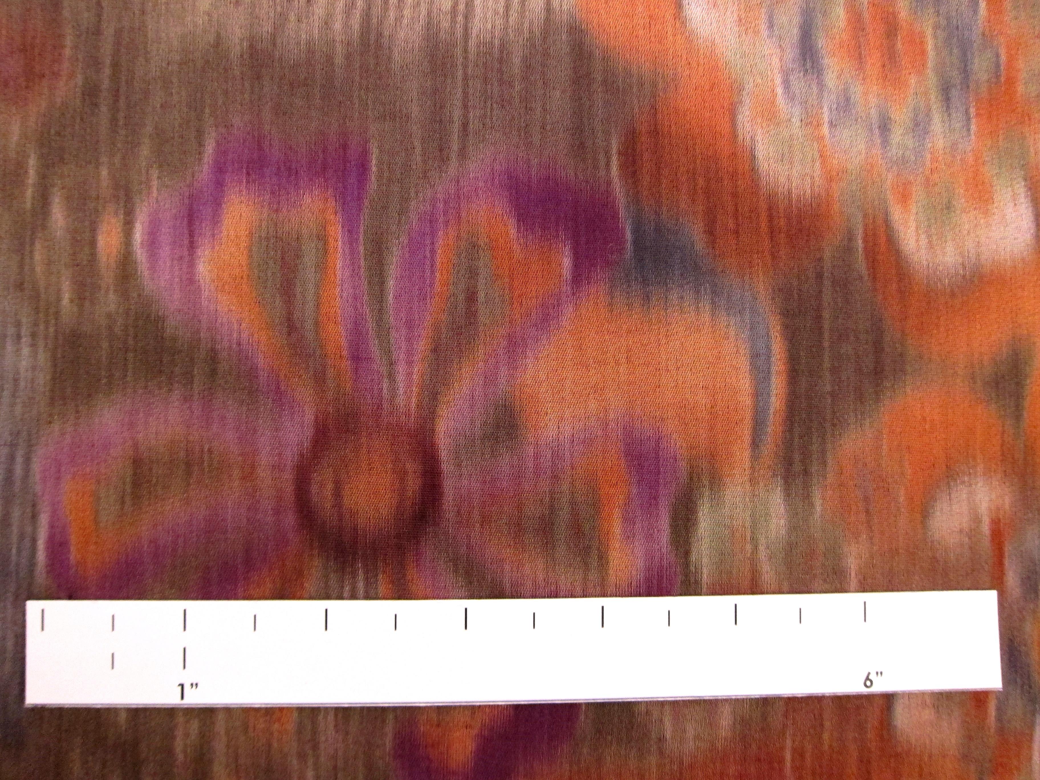 Warp Printed Silk Wool Satin1