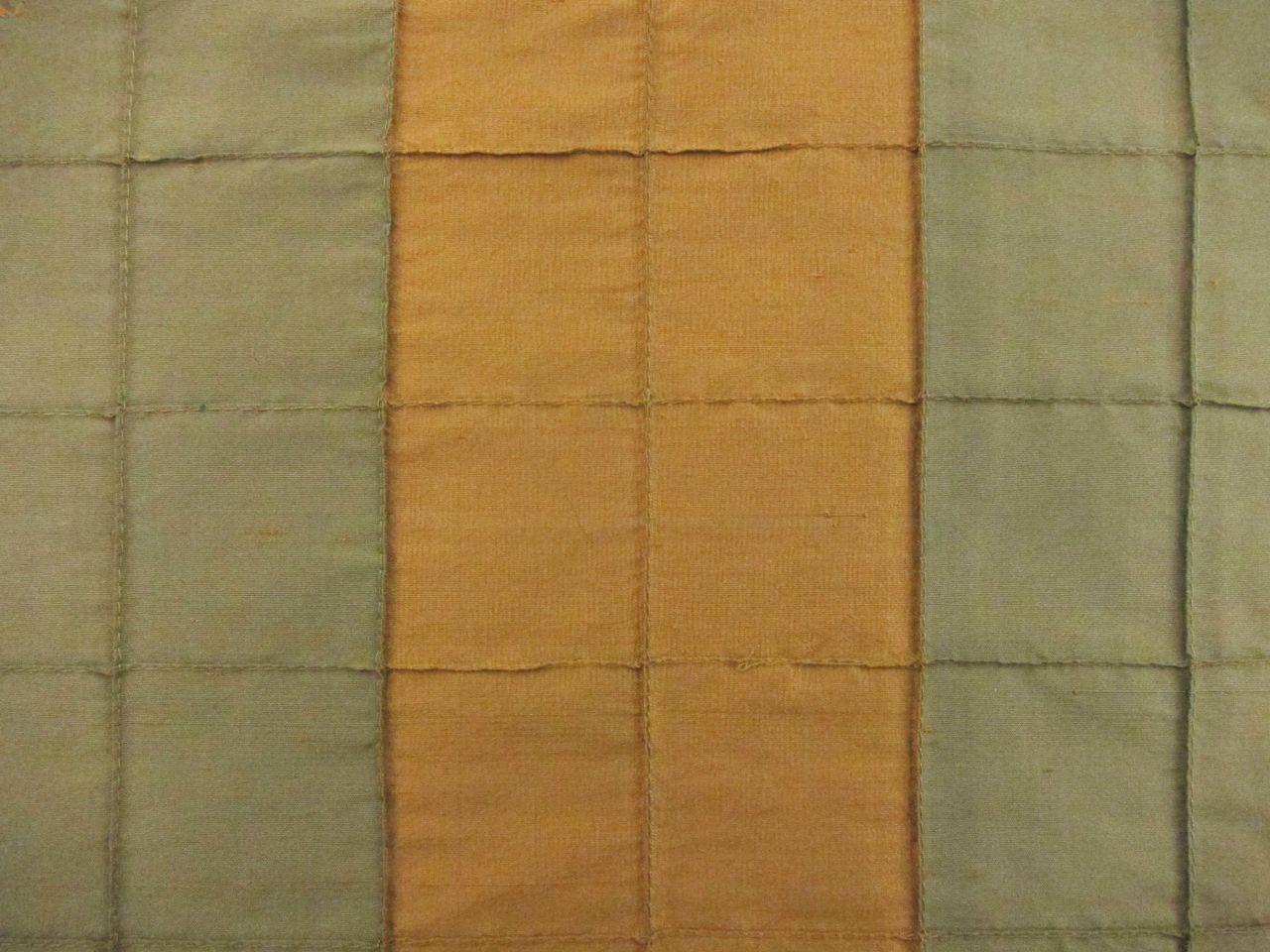 Iridescent Tucked Silk Shantung0