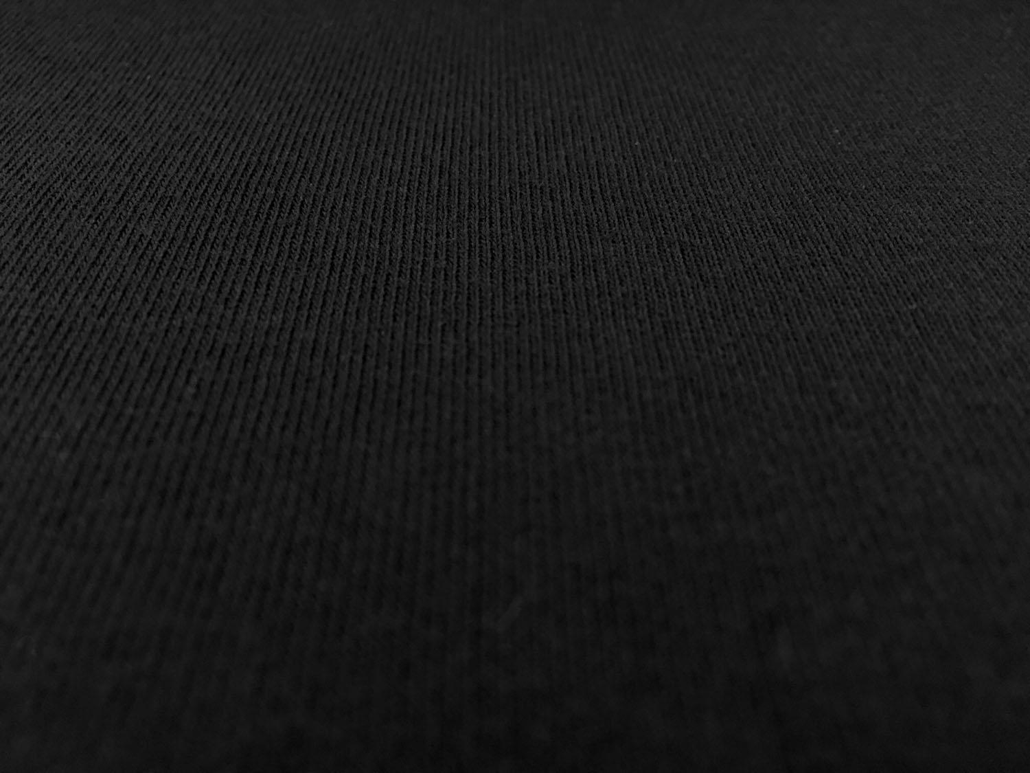 Austrian Cotton Double Knit in Black0
