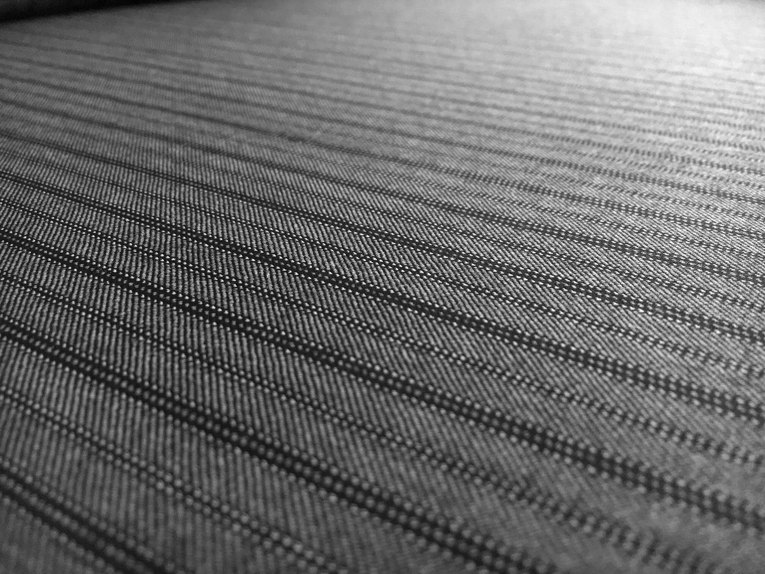 Italian Virgin Wool Tasmania Super 100s Morning Stripe in Grey3