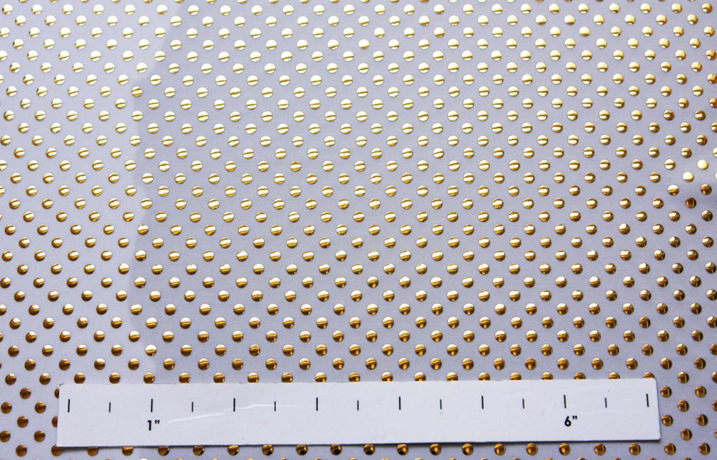 Poly Spandex with Metallic Dots1