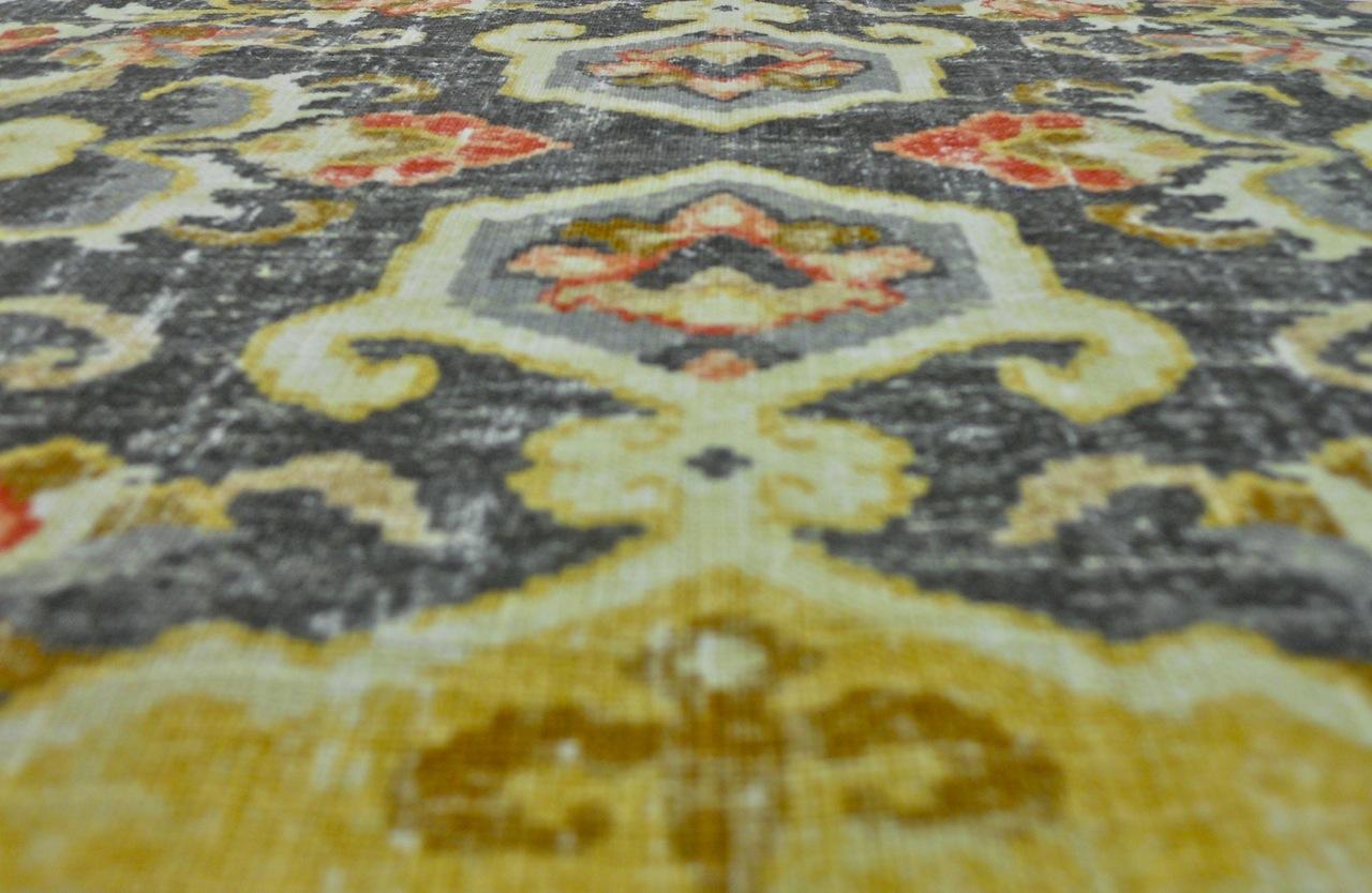 Linen Viscose Upholstery Indian Print2