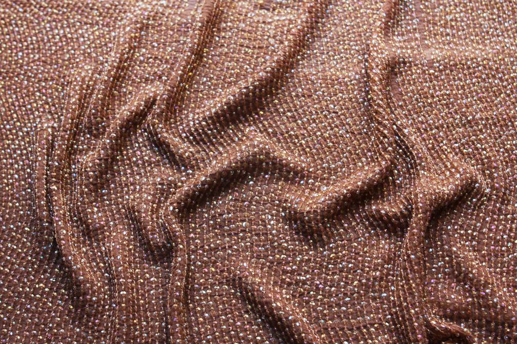 Sequins on Silk Chiffon3