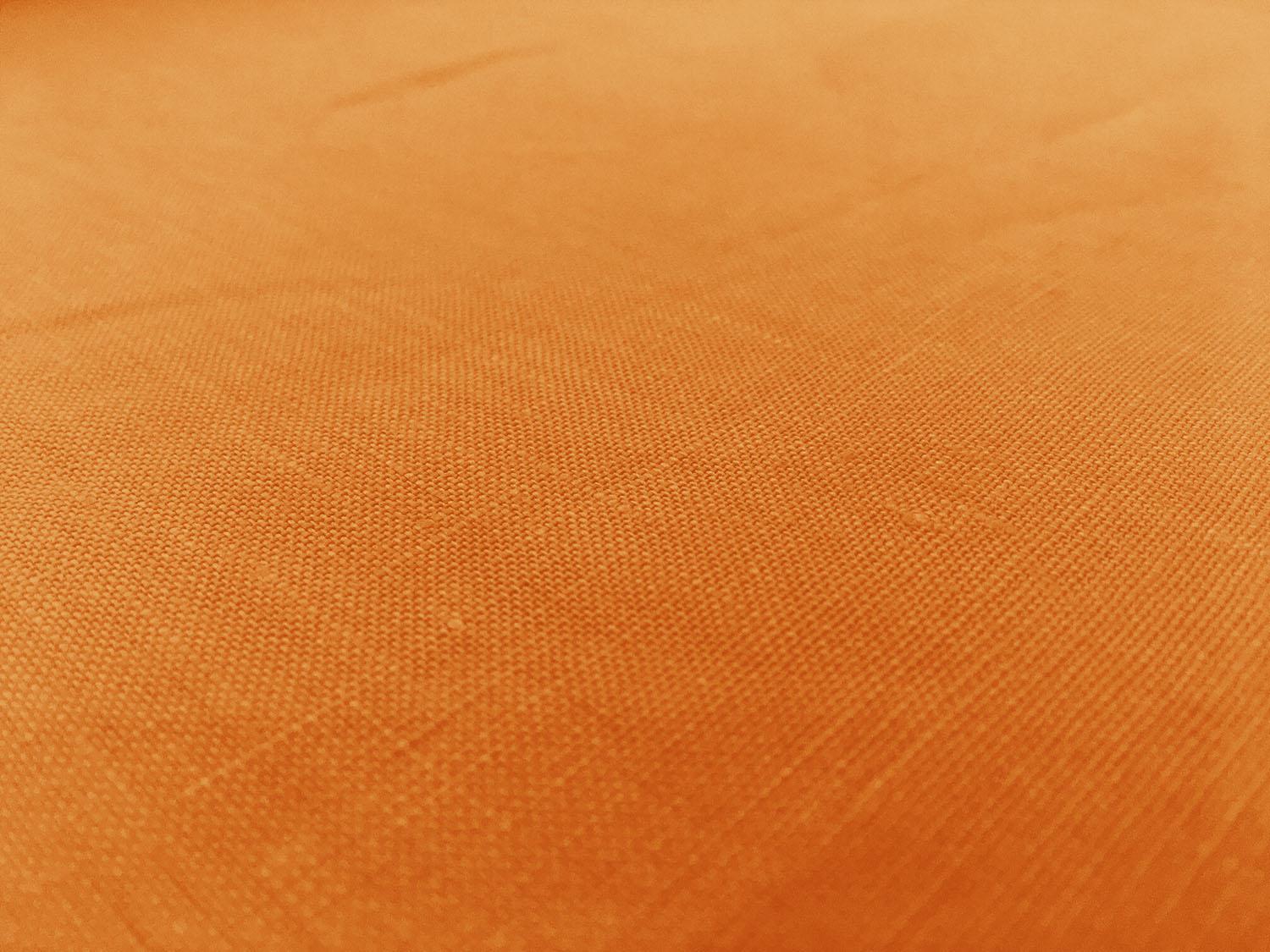 Italino Handkerchief Linen in Pumpkin0
