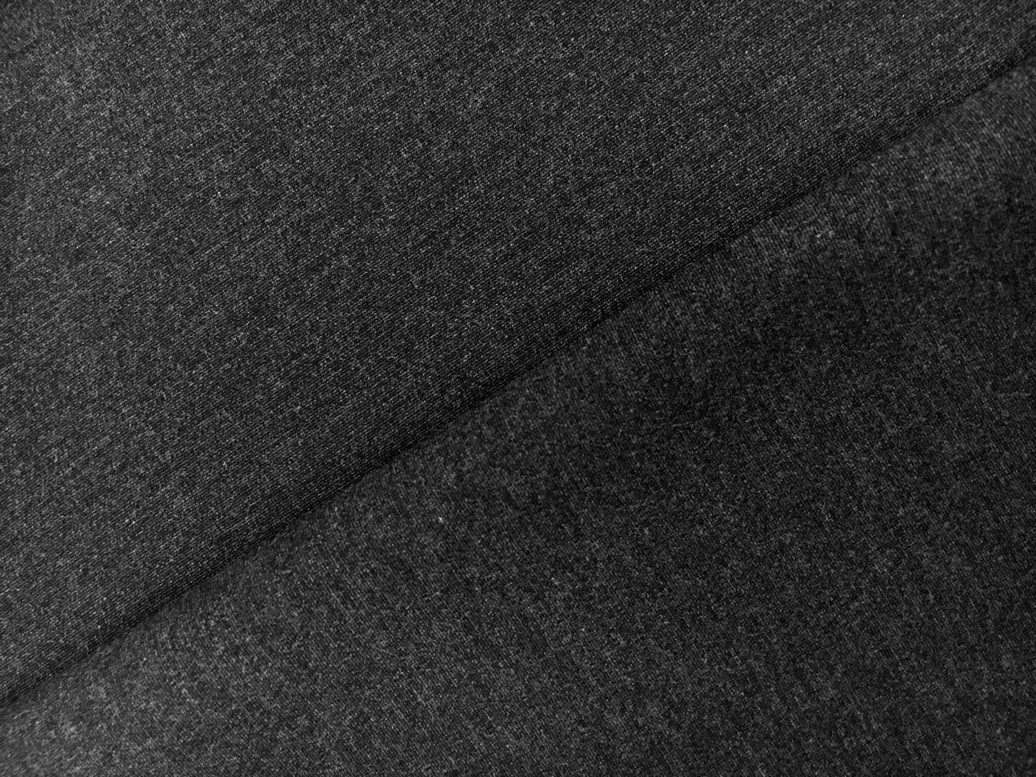 Doubleface Ponte Knit in Charcoal0