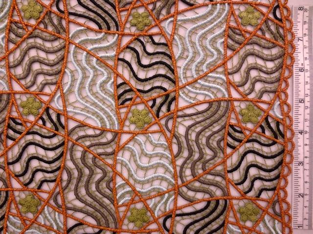 Metallic Guipure Lace0