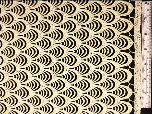 Metallic Guipure Lace