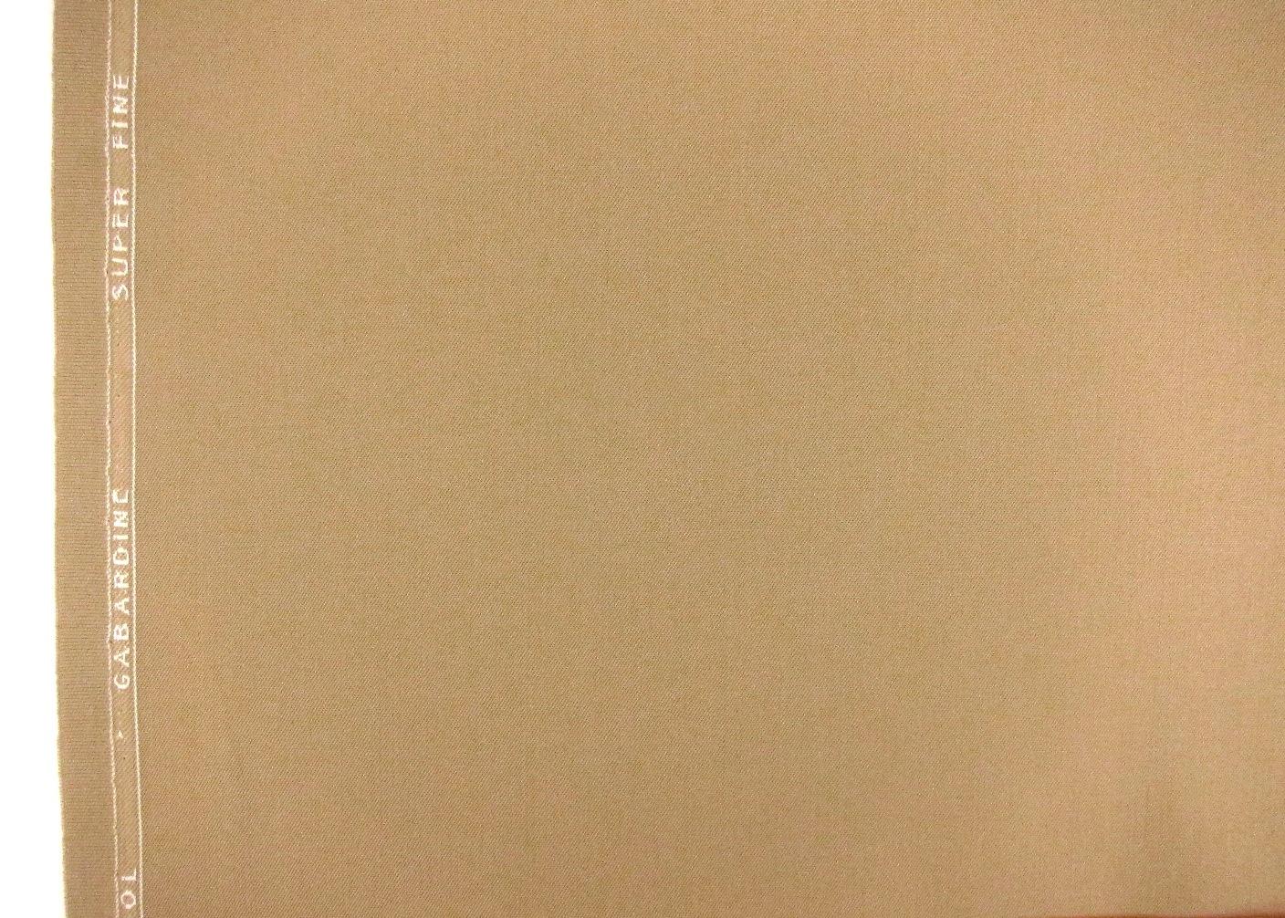 Wool Gabardine in Camel0