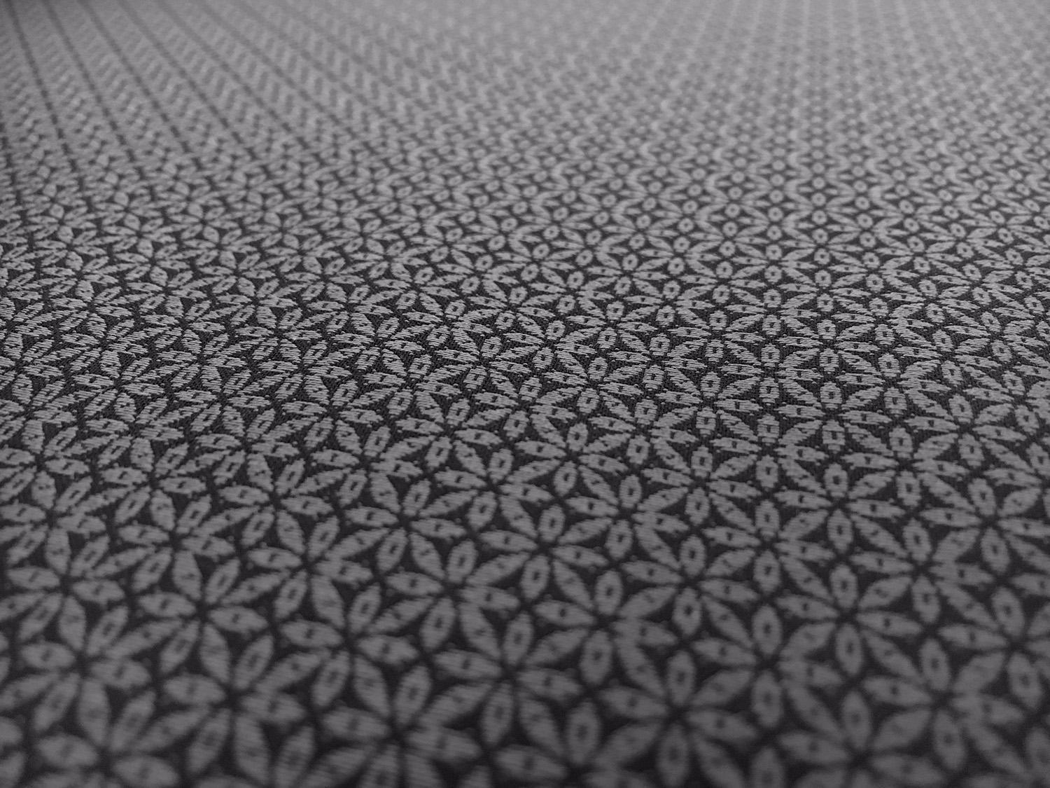 Cotton Shirting With Floral Dobby 3