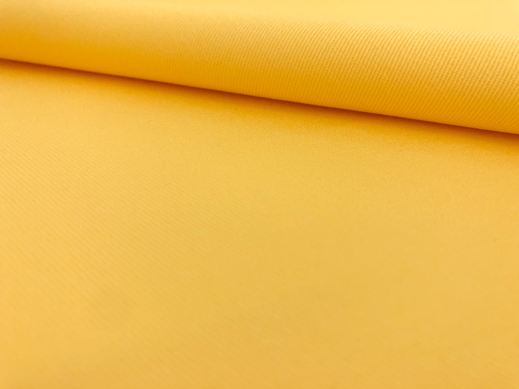 Cotton Chino Twill in Lemon 0