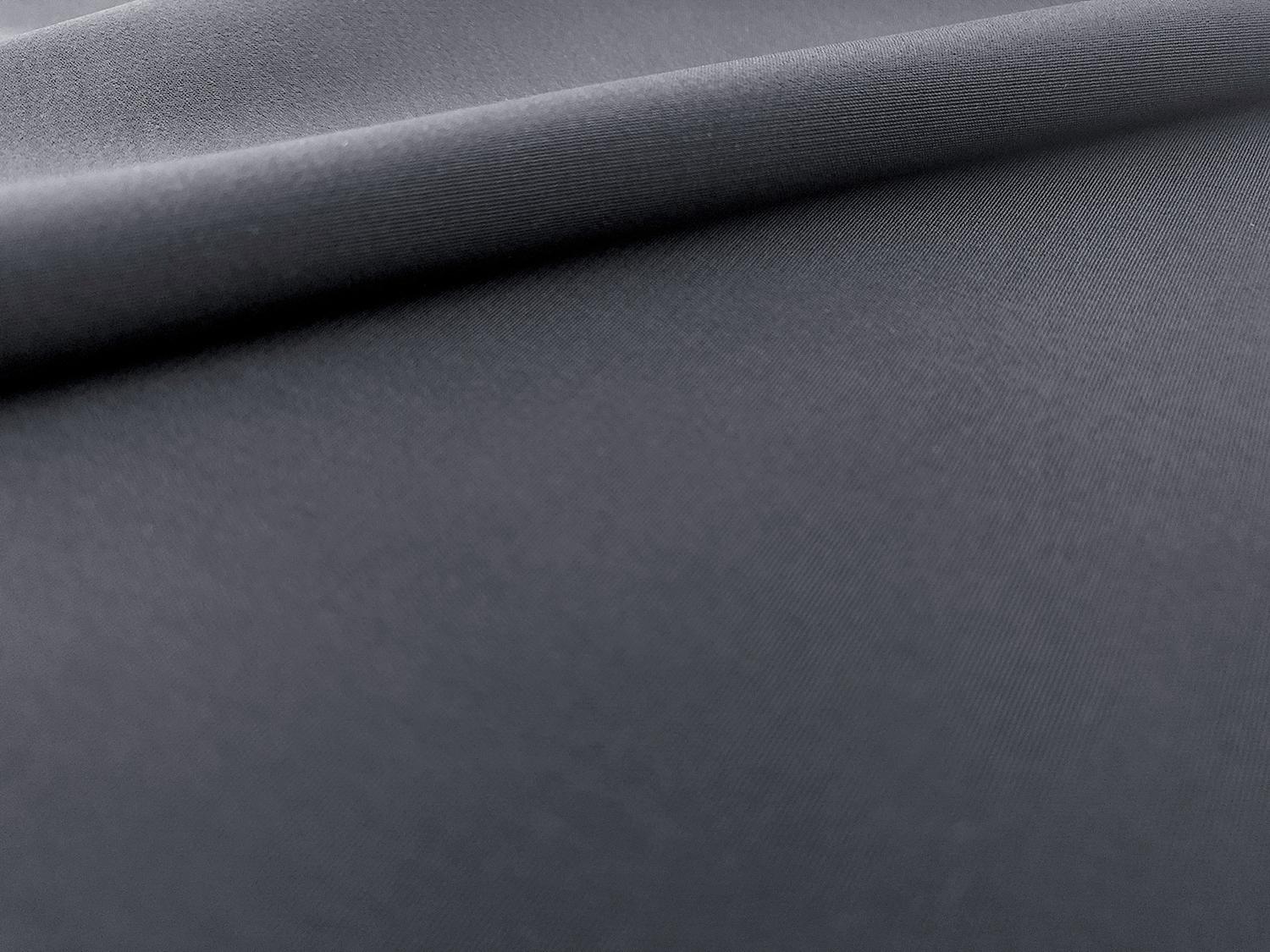 Polyester Powder Crepe De Chine in Grey0