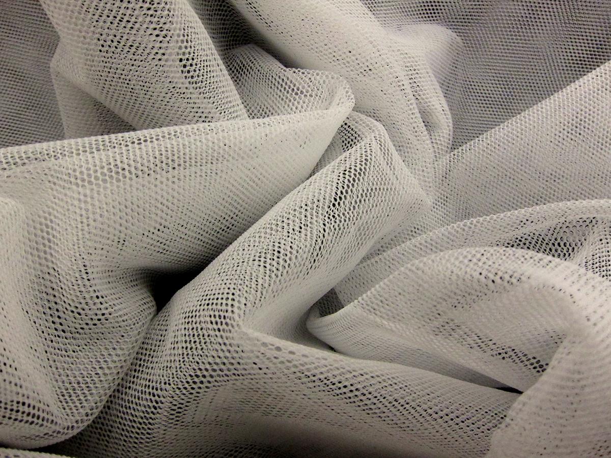 Swiss Mackie Nylon Net in Light Ivory0