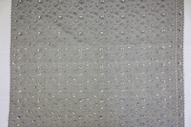 Beaded Metallic Chantilly Lace3