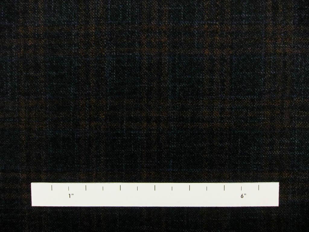 Italian Virgin Wool Bamboo Plaid Suiting2