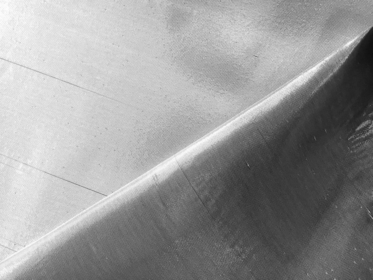 Silk and Polyester Blend Doubleface Lamé0