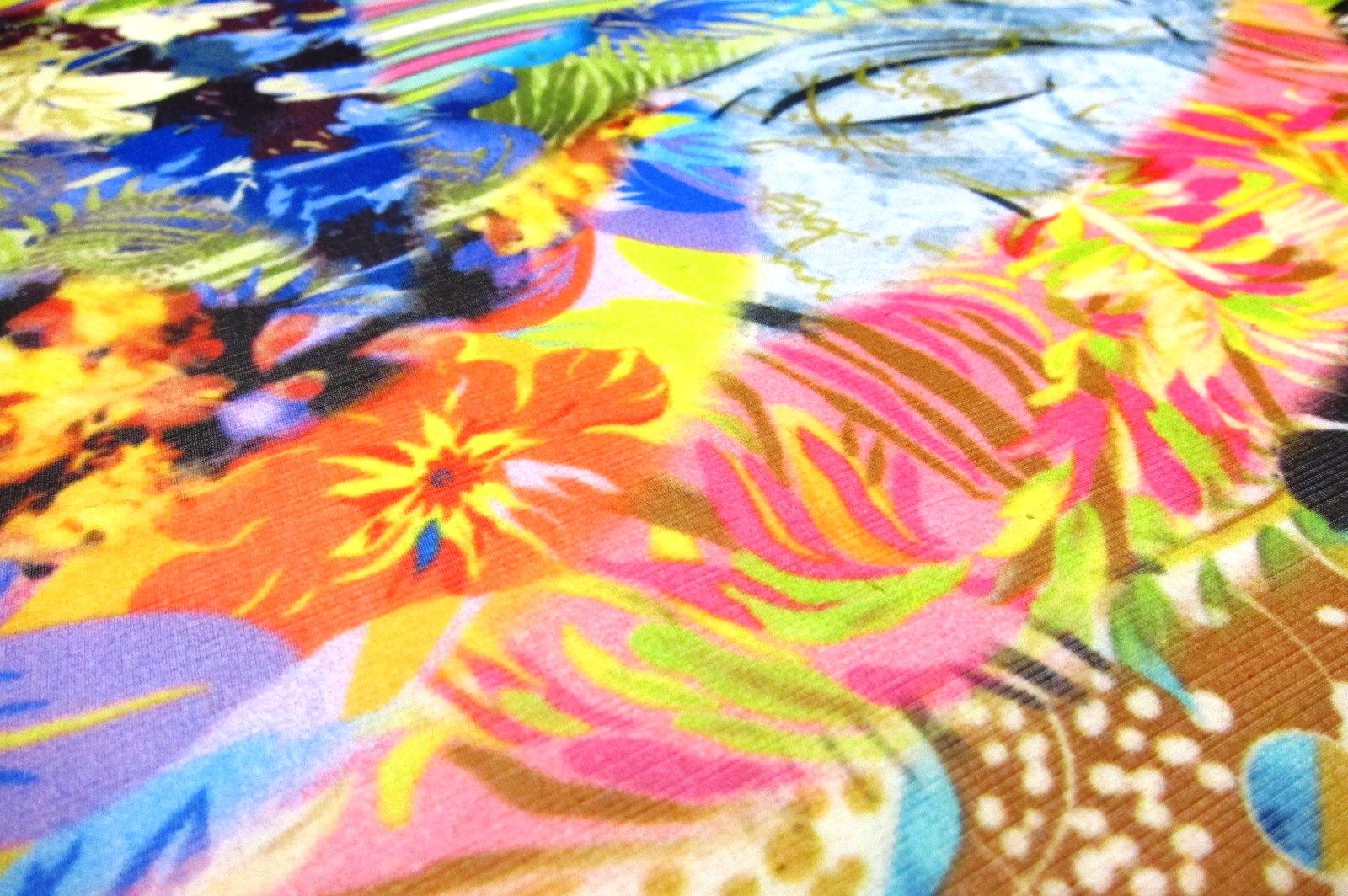Printed Silk Chiffon2
