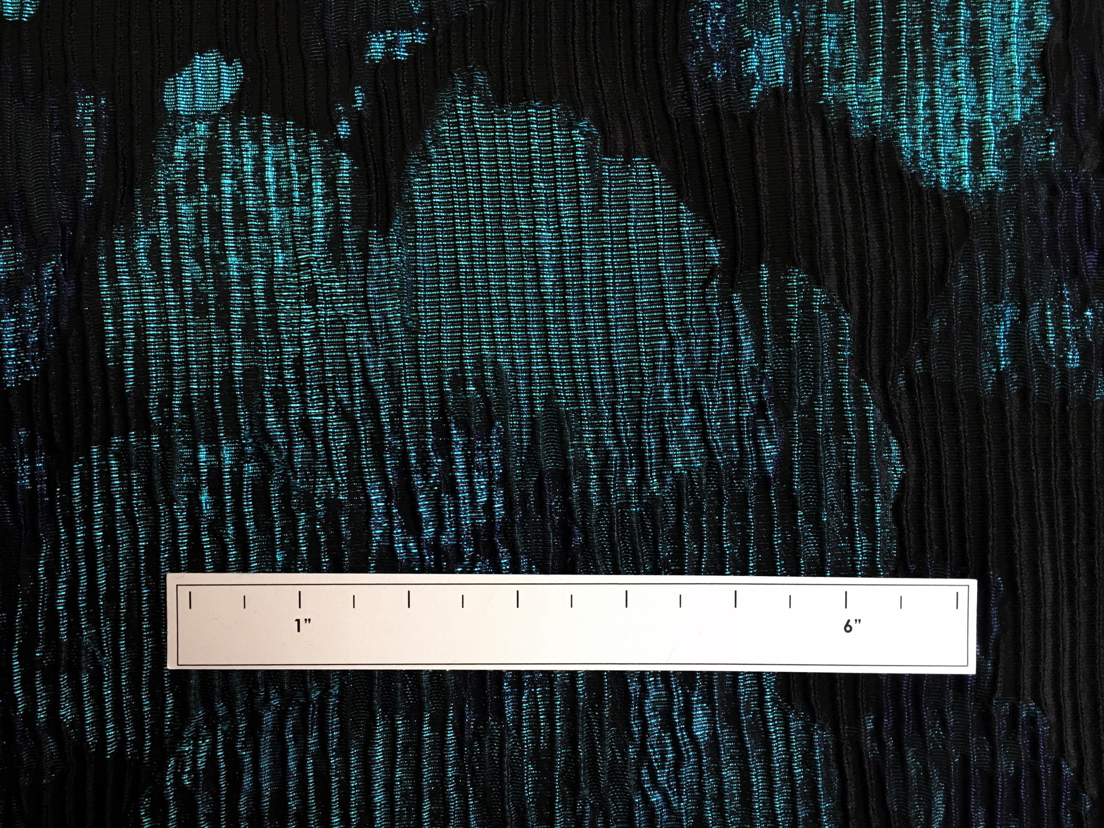 Metallic Matelassé Brocade with Faint Floral Jacquard Patterns1