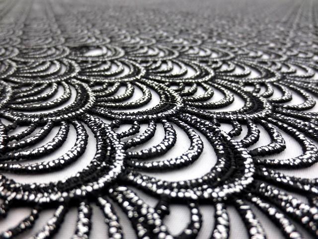 Metallic Guipure Lace2