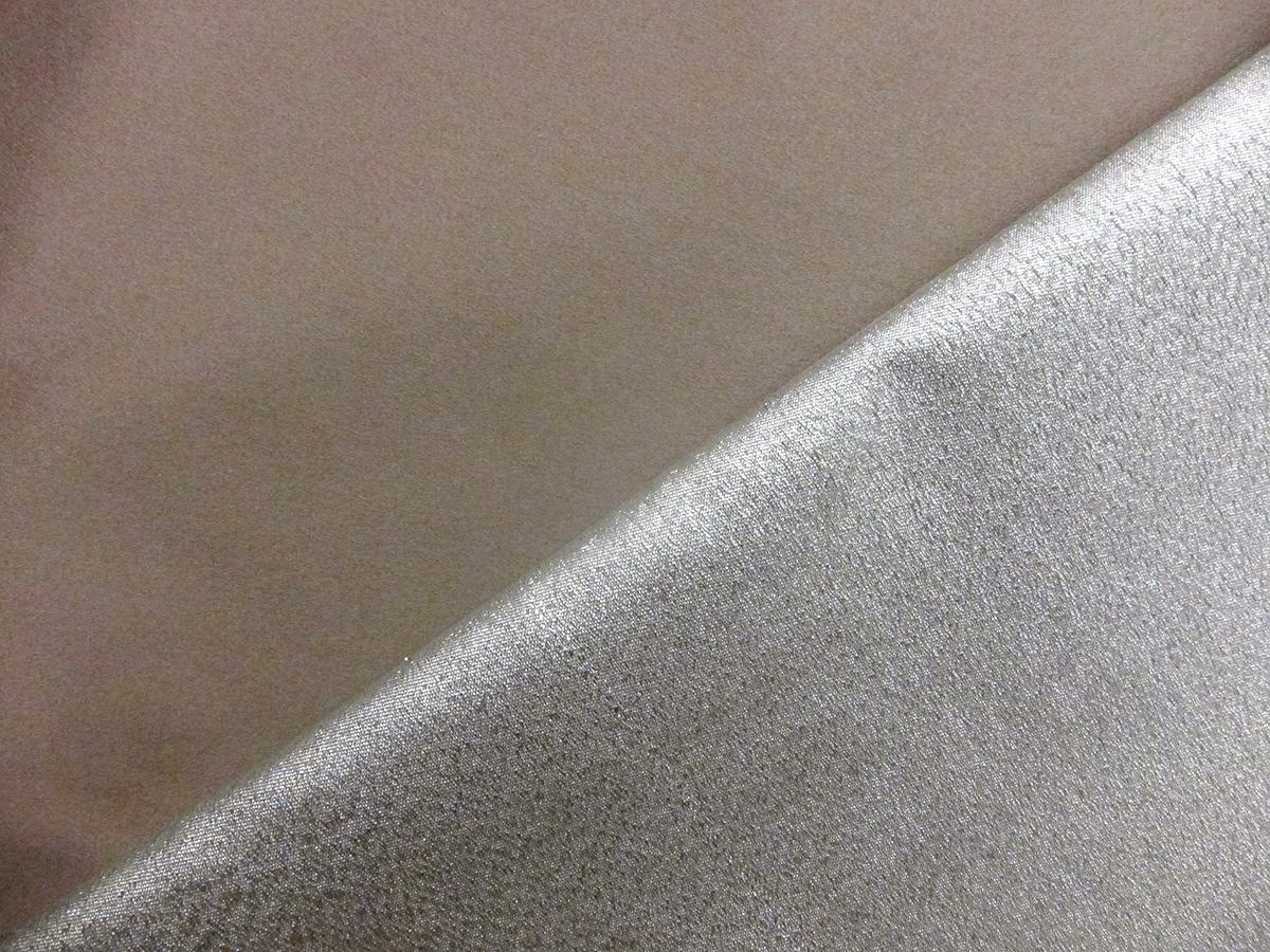 Silk and Lamé Duchesse Satin0