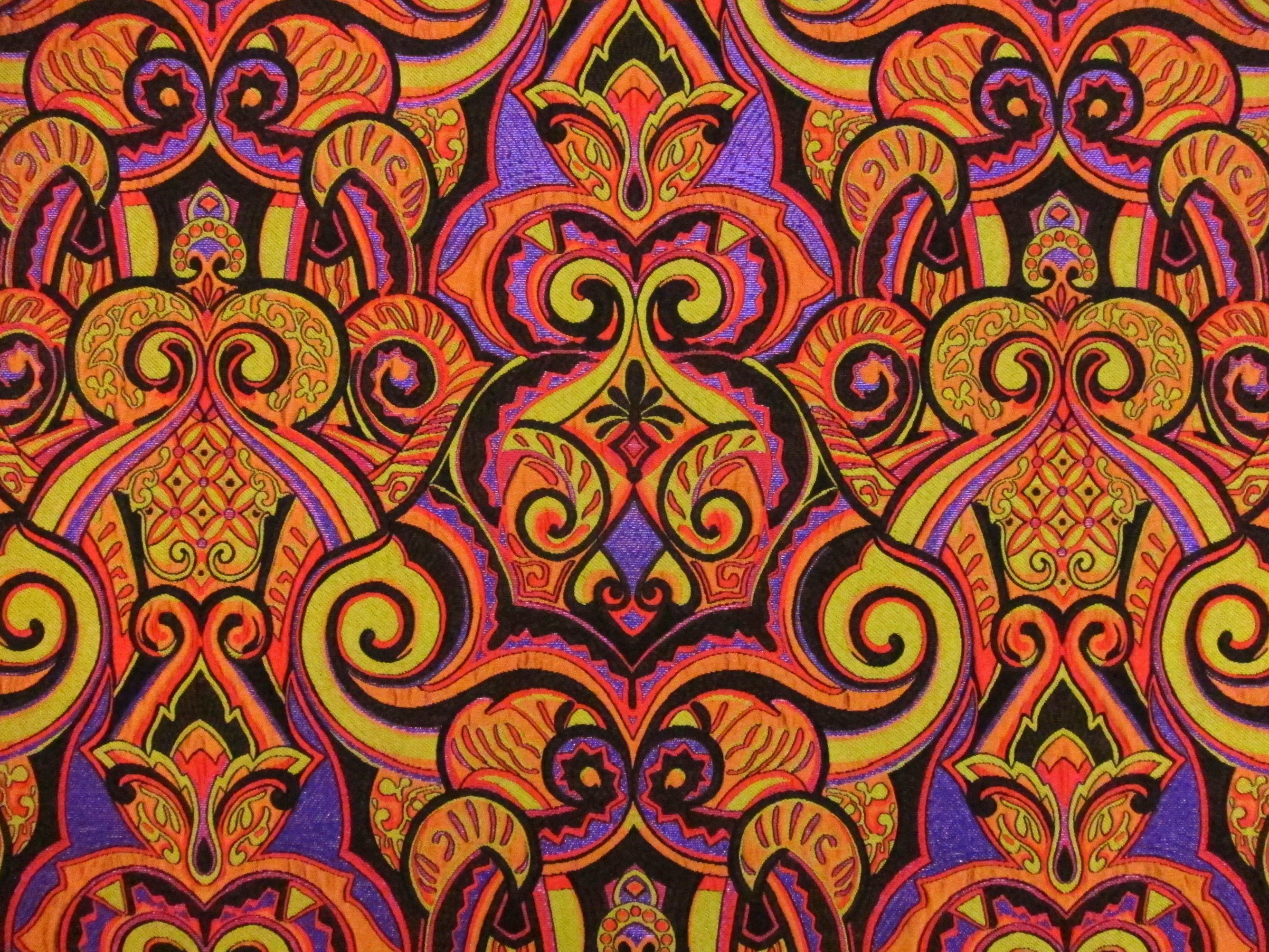 Metallic Silk Blend Brocade0