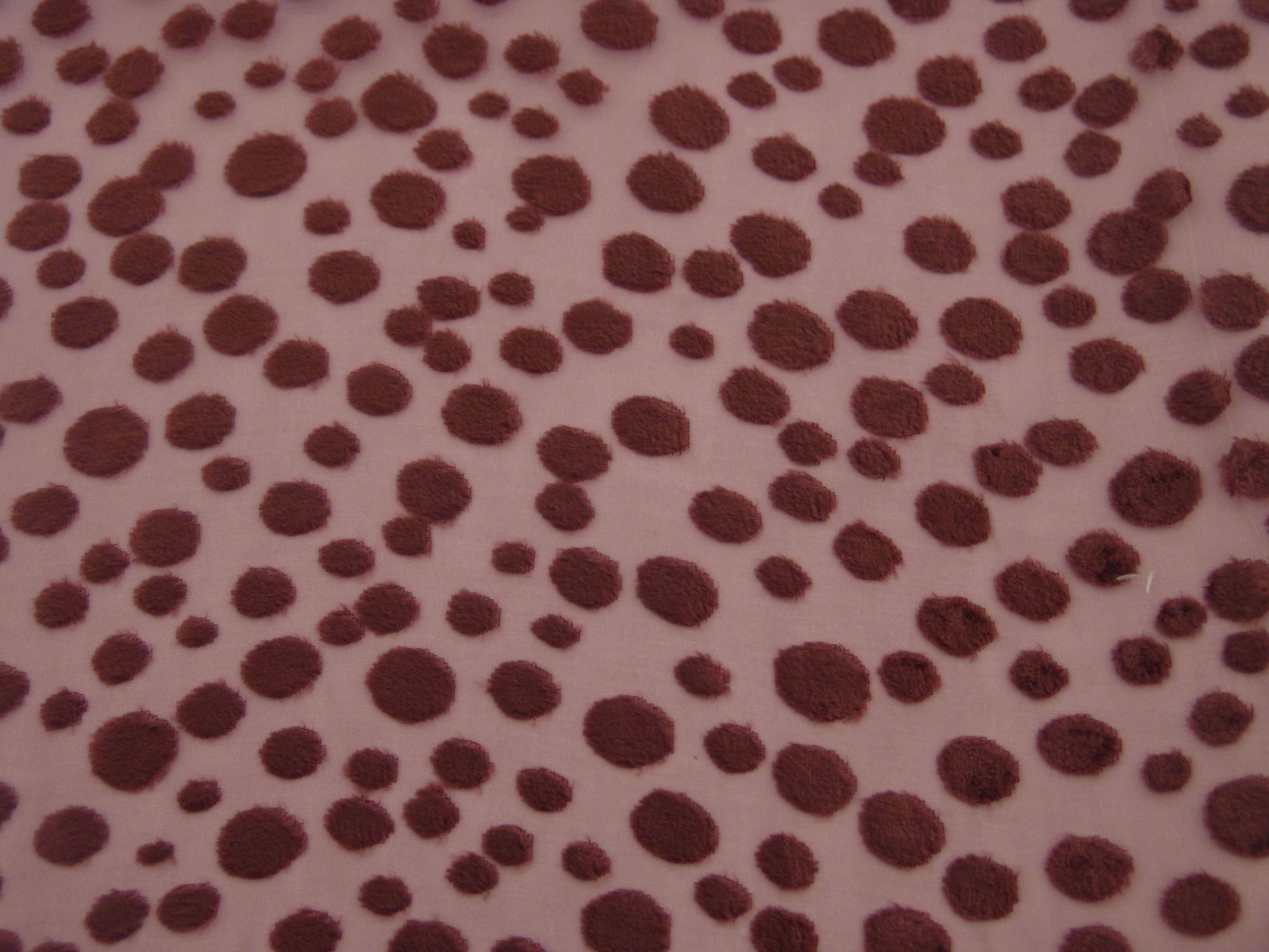 Silk Rayon Burn-Out Velvet0