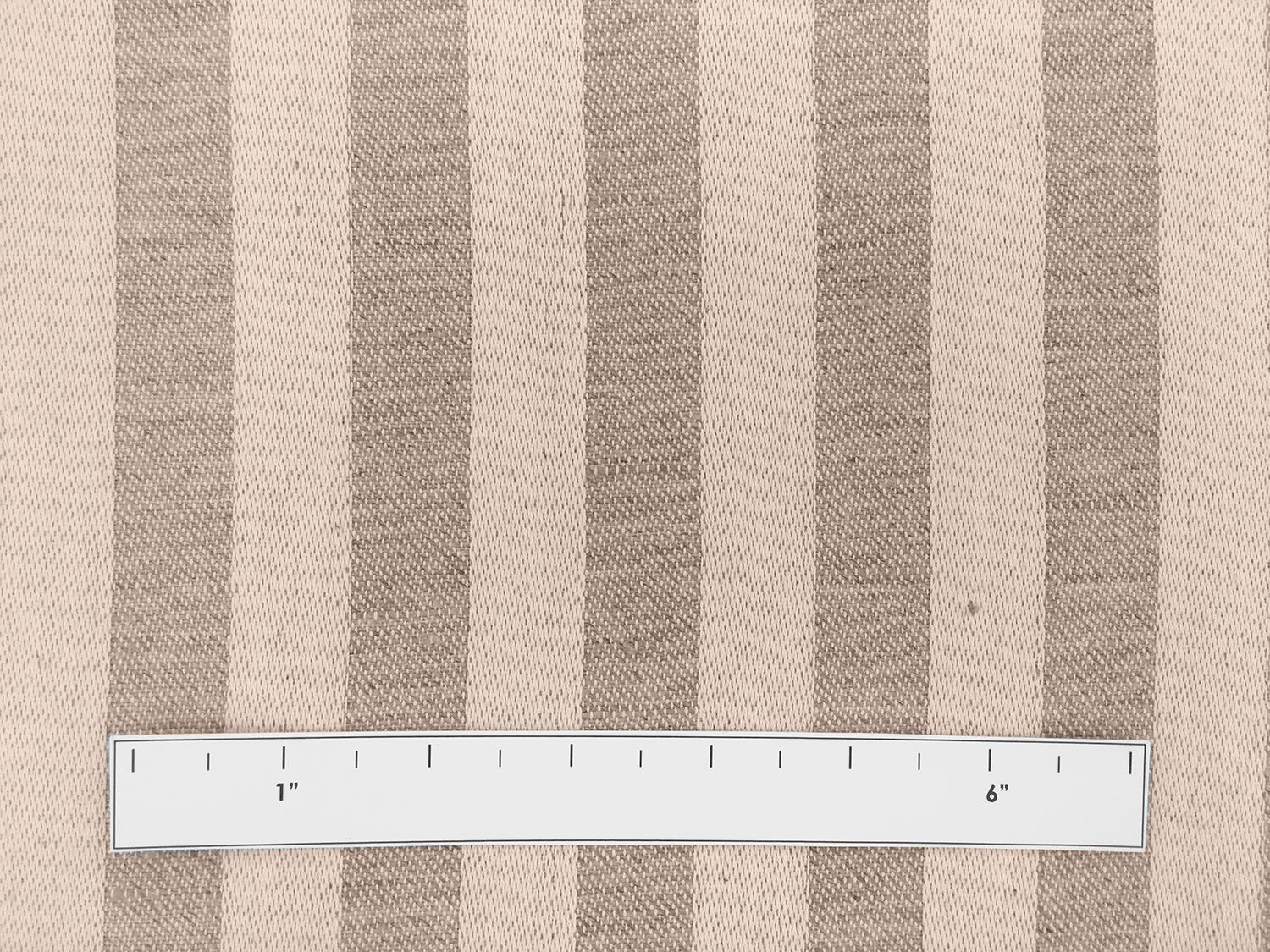 Linen Cotton Poly Striped Upholstery1