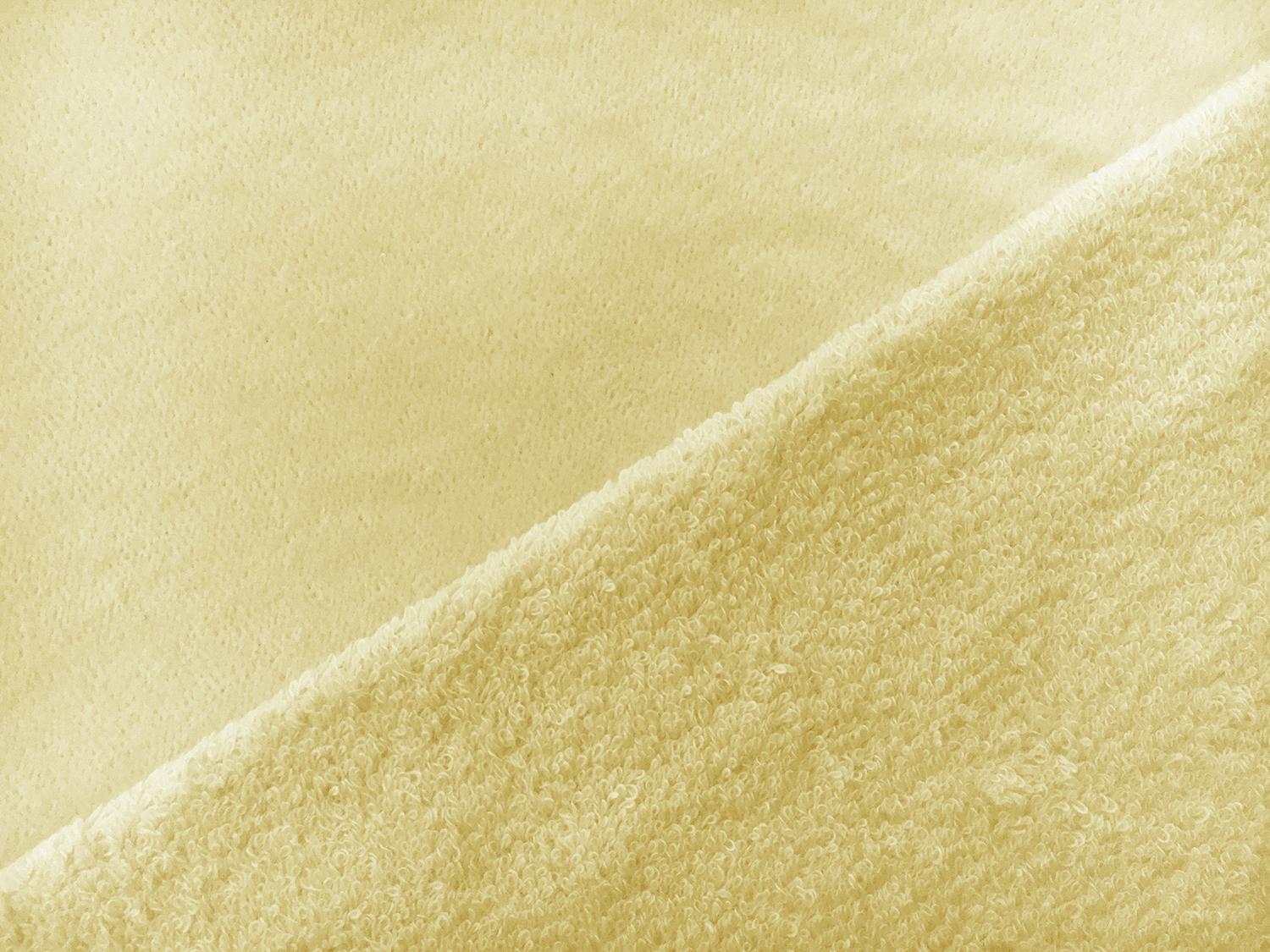 Cotton Terry Velour in Yellow0