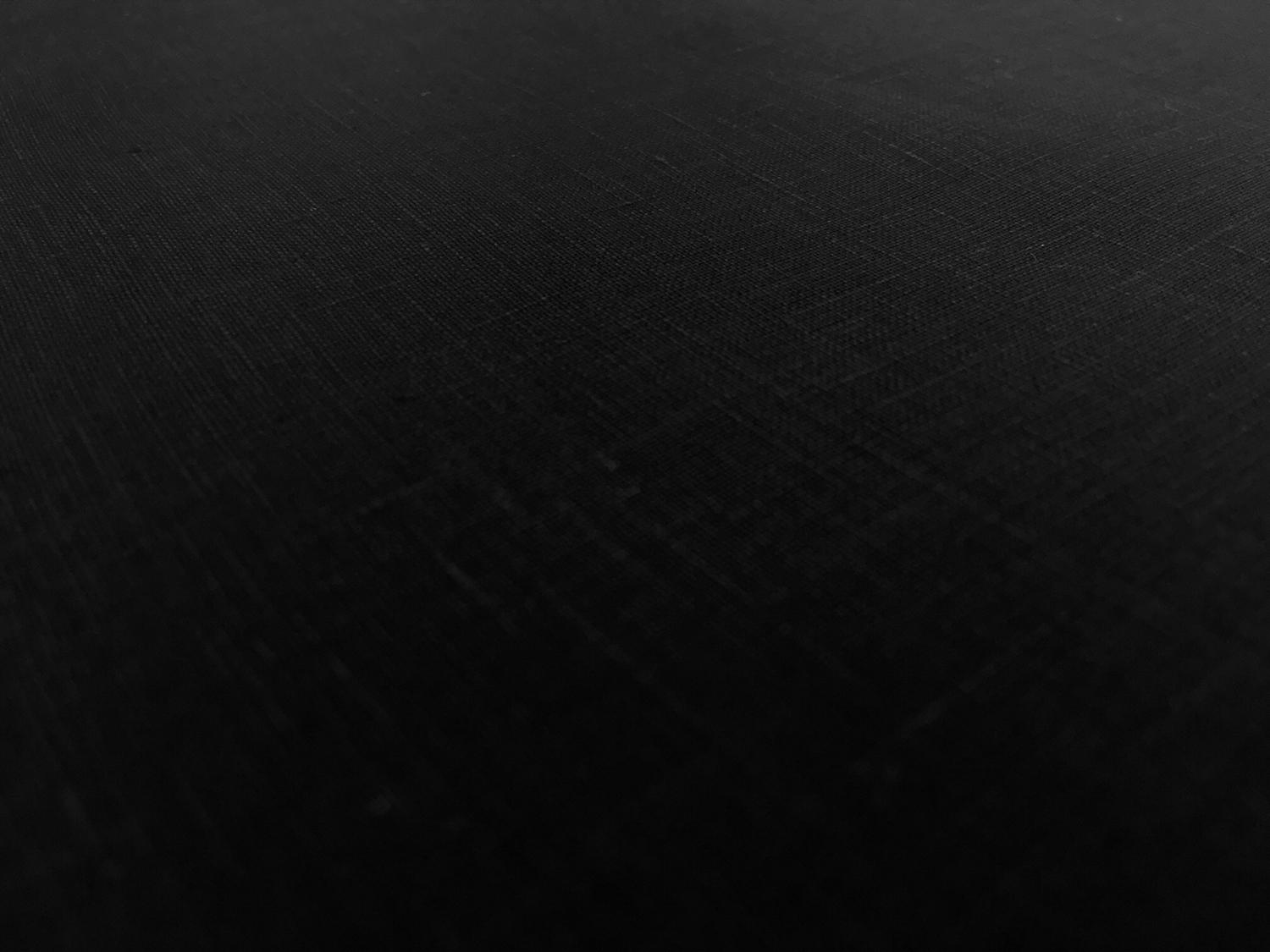 Sanforized Light Weight Linen in Black0