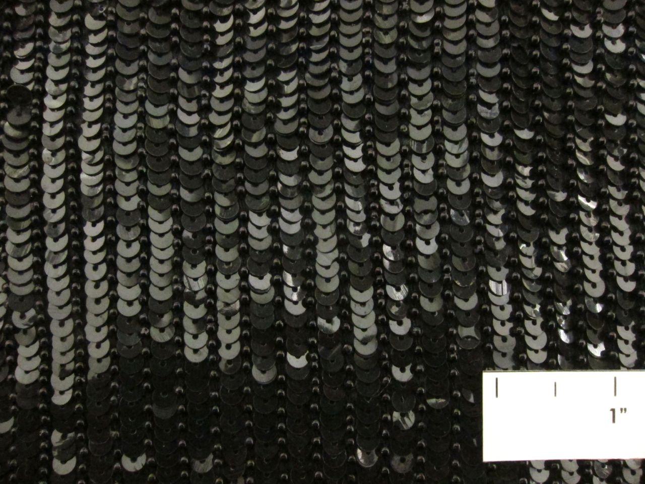 Sequins and Beads on Silk Chiffon1