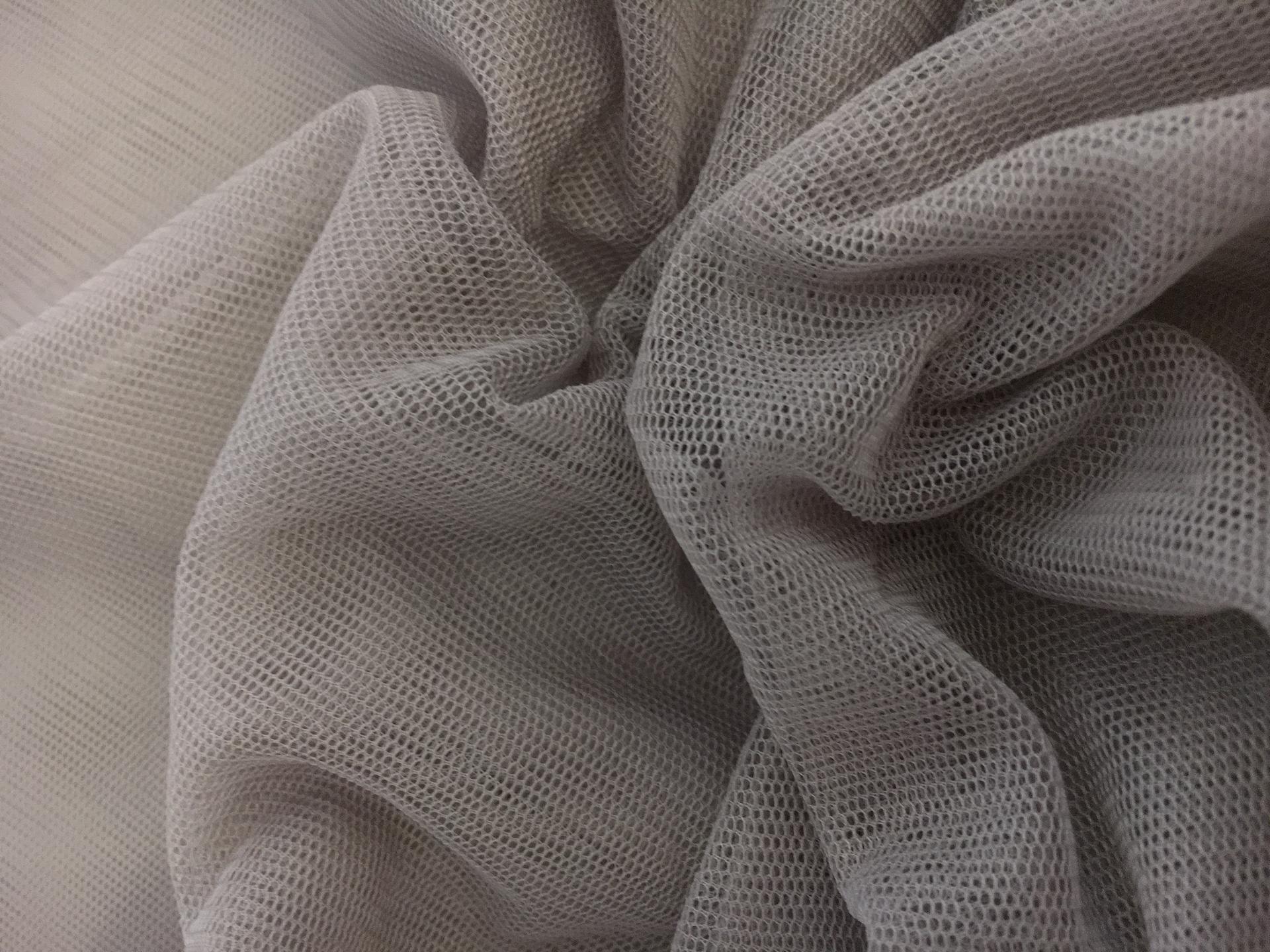 Nylon Bobbinet in Bruma0