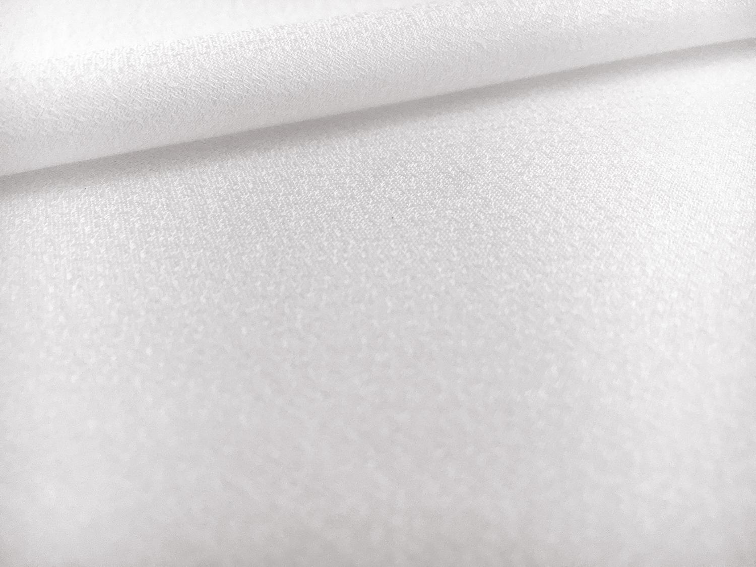 Swiss Cotton Georgette in White 0