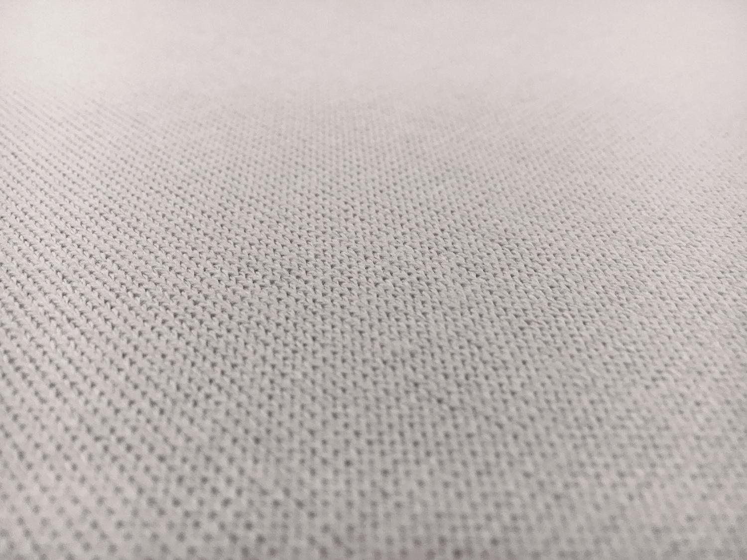 Poly Viscose Blend Knit in Silver0