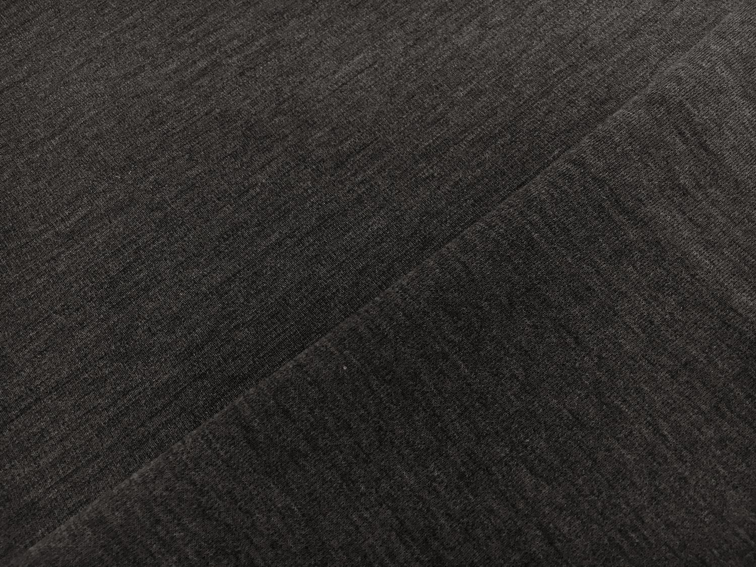 Austrian Virgin Wool Heavy Double Knit in Heather Charcoal0