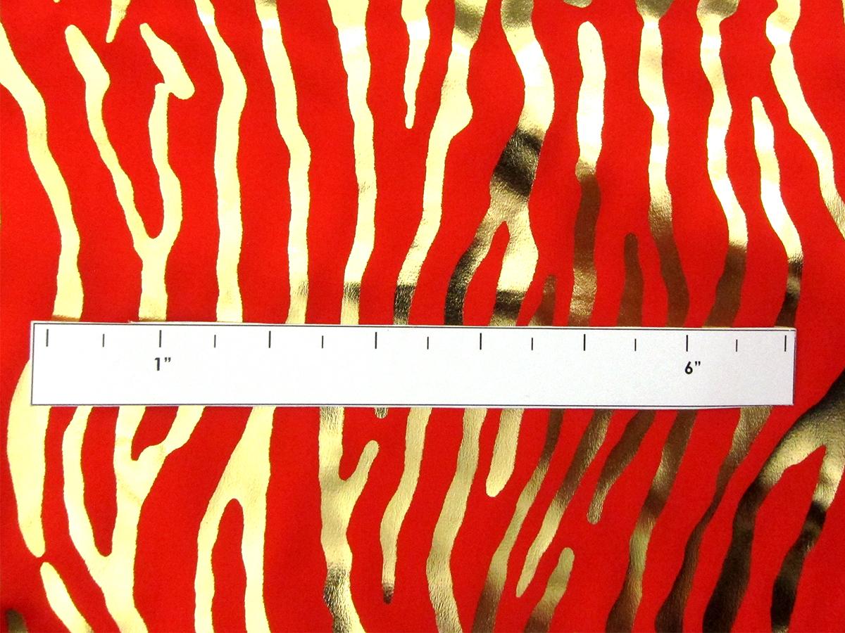 Metallic Printed Silk Charmeuse2