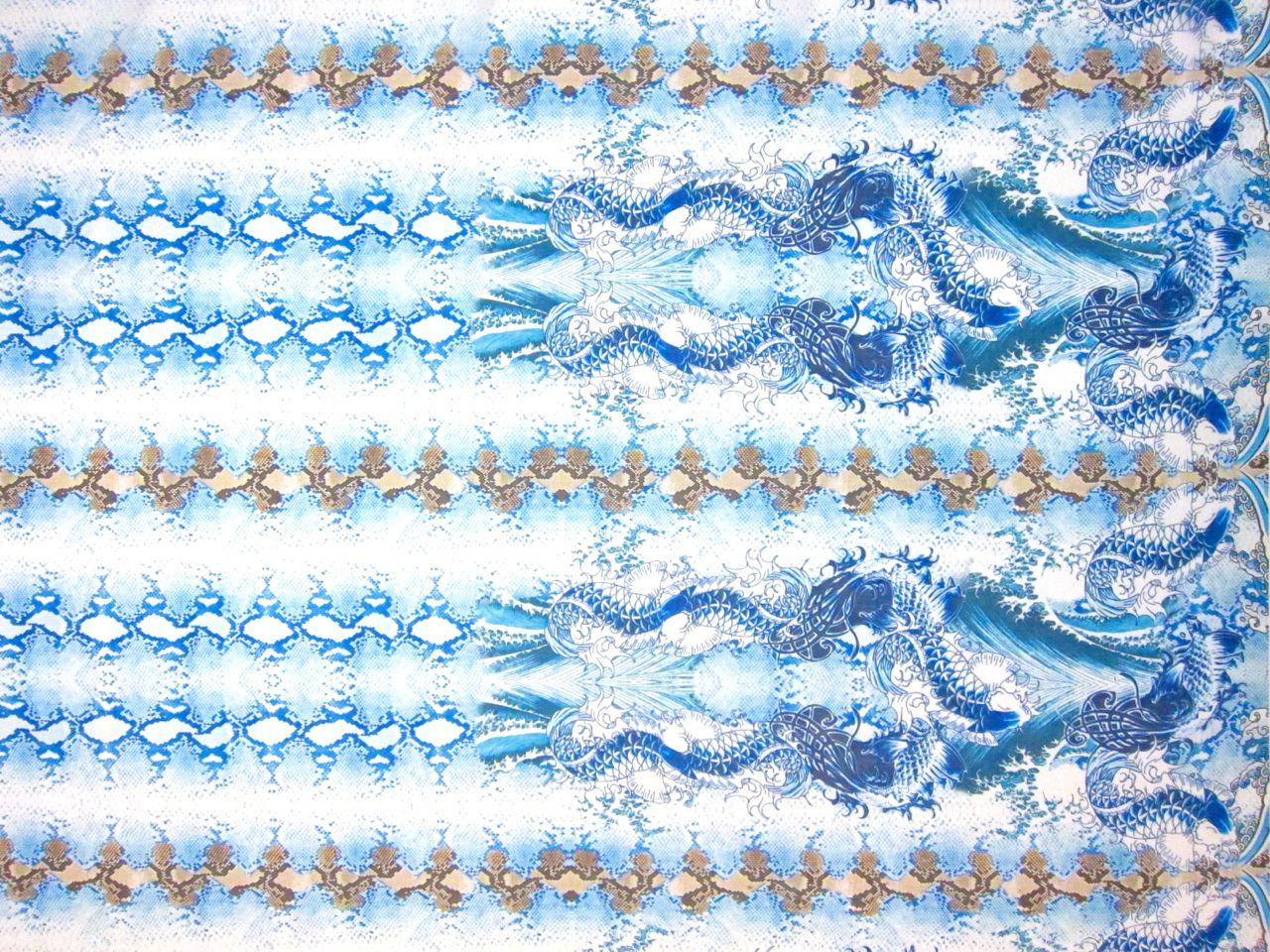 Printed Silk Chiffon0