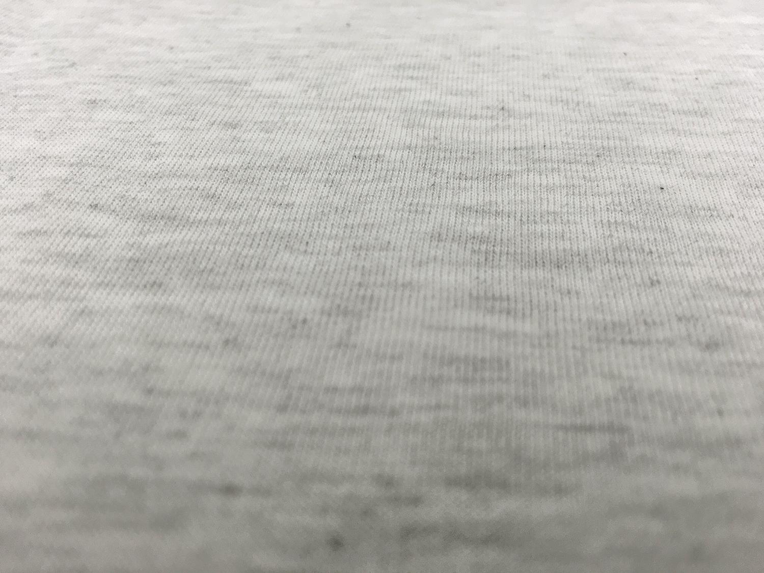 Japanese Lenzing Modal Jersey in Heather Off White0