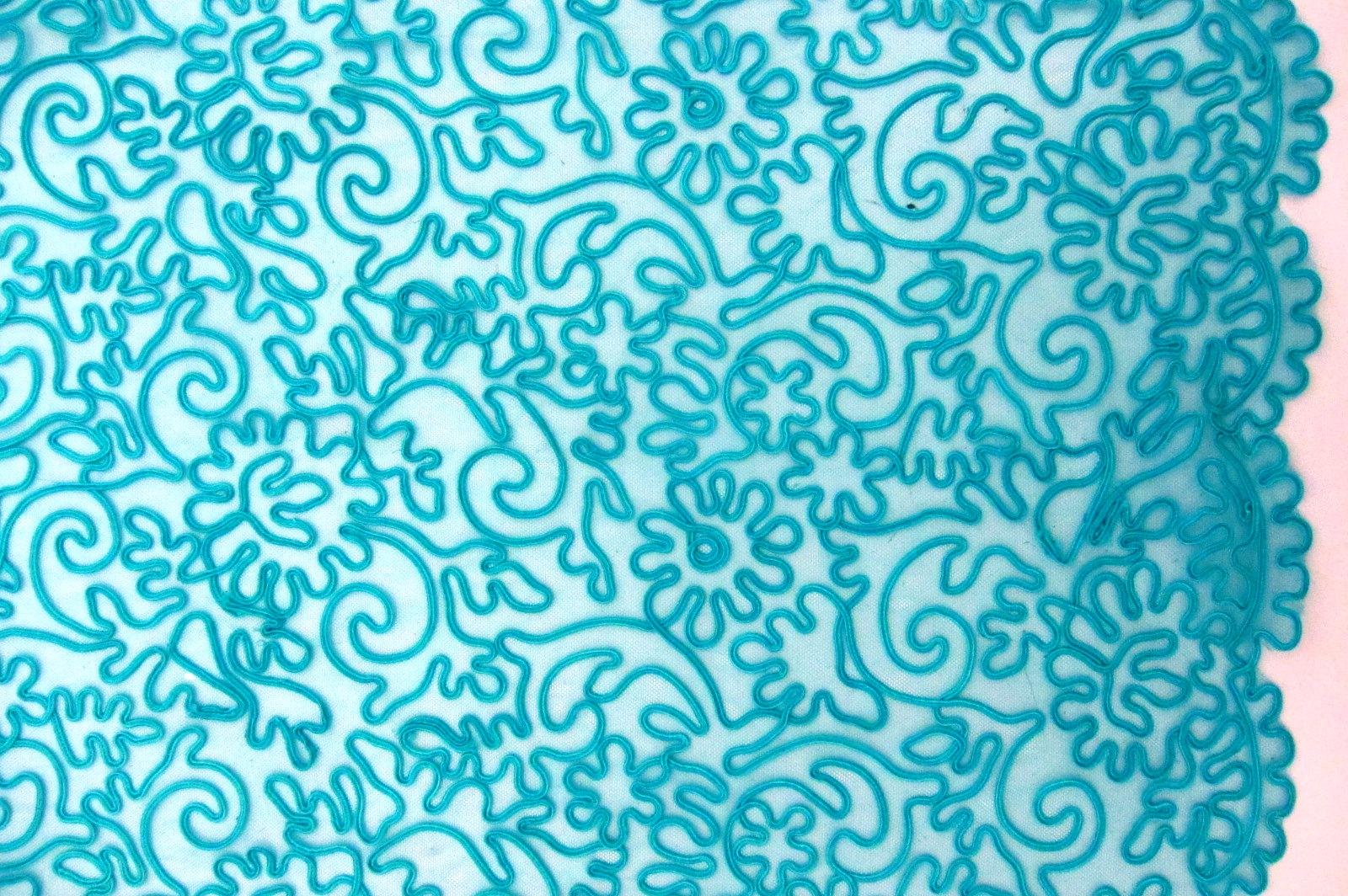 Soutaché Embroidered Tulle0