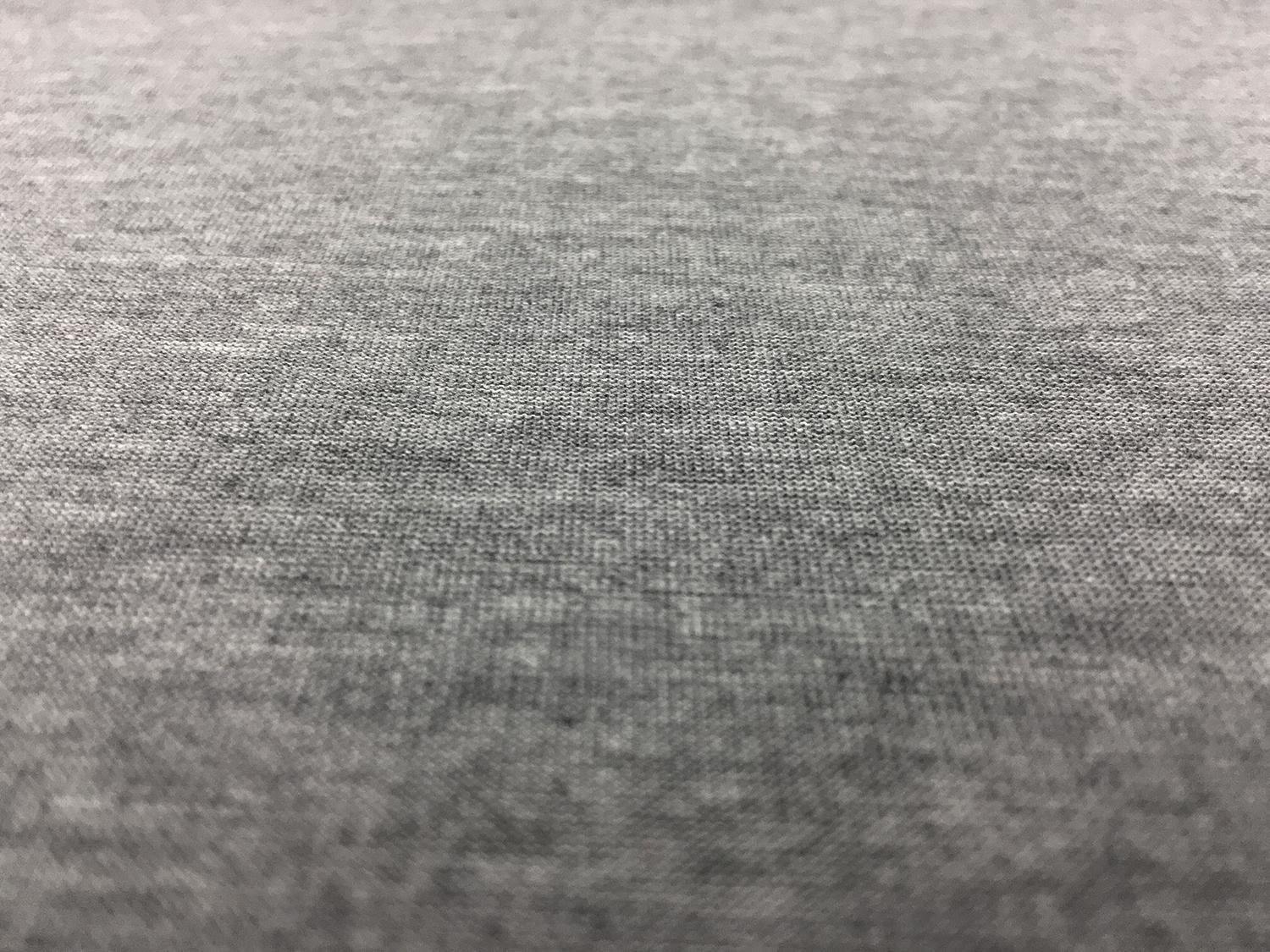 Japanese Cotton Lyocell Ultima Jersey in Heather Grey0