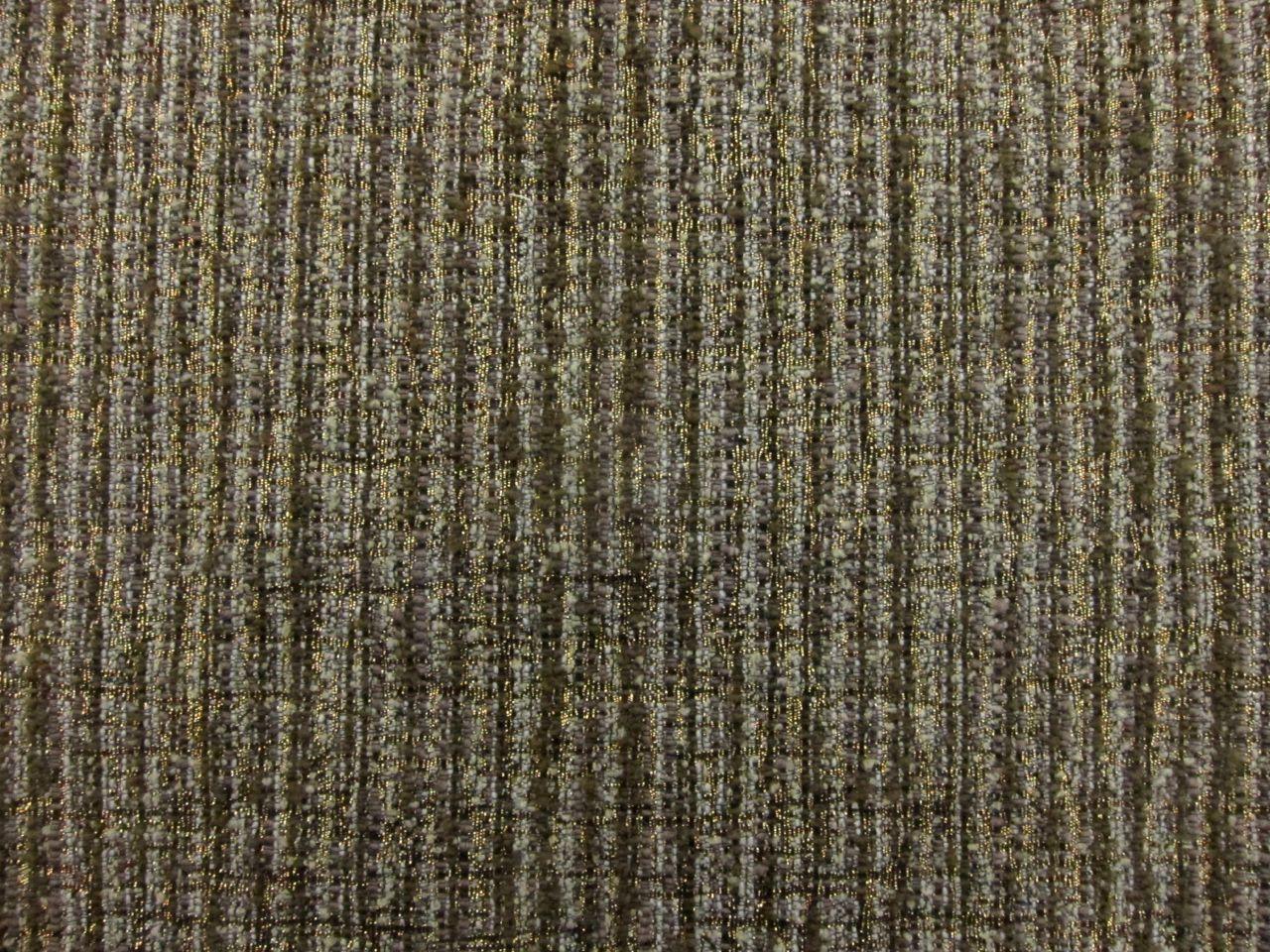 Wool Blend Metallic Tweed0
