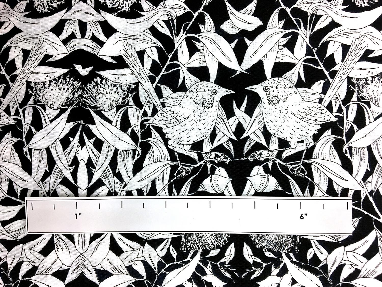 Australian Cotton Print With Aboriginal Motif1