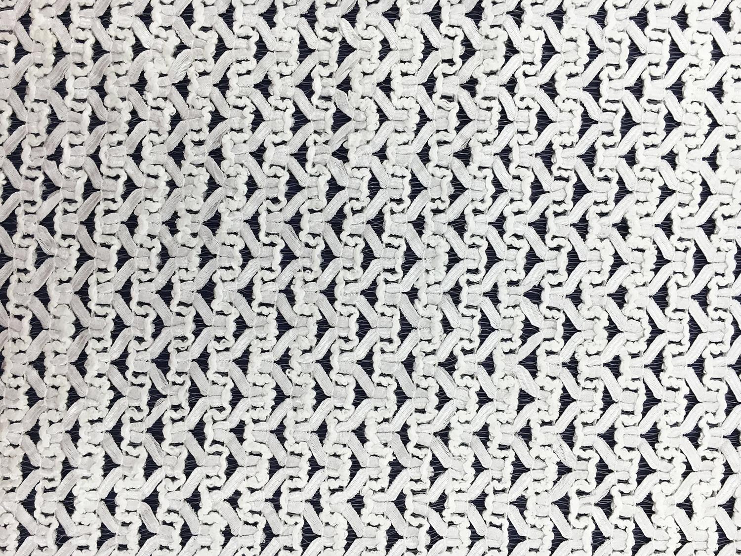 Calvin Klein Novelty Acetate Mesh in White2