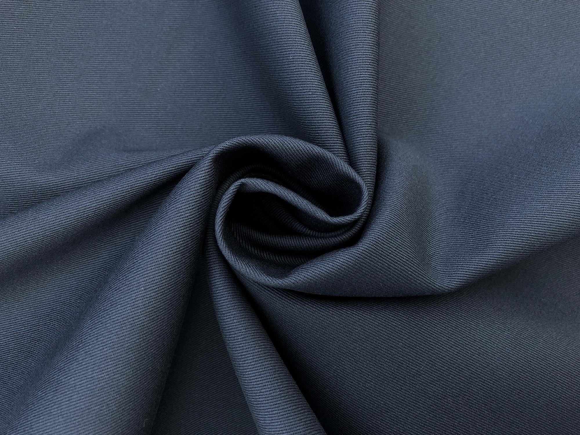 Cotton Chino Twill in Navy 1