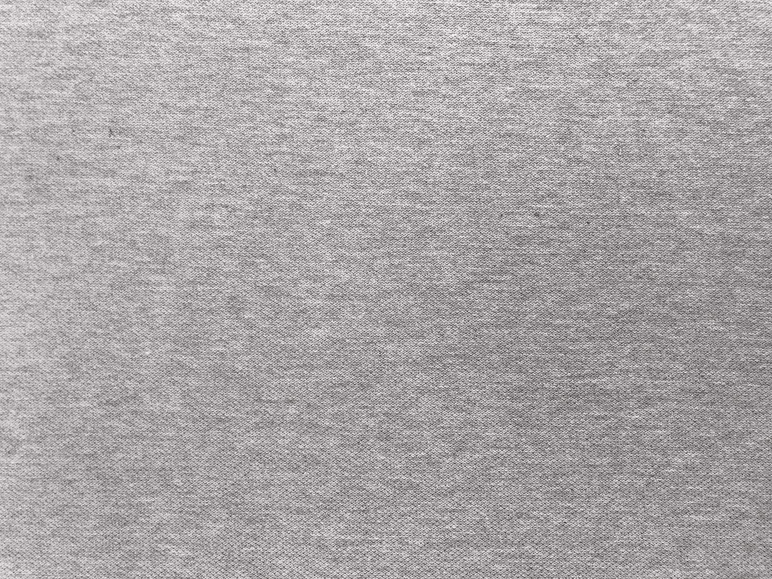 Japanese Cotton Pique Knit in Heather Grey2