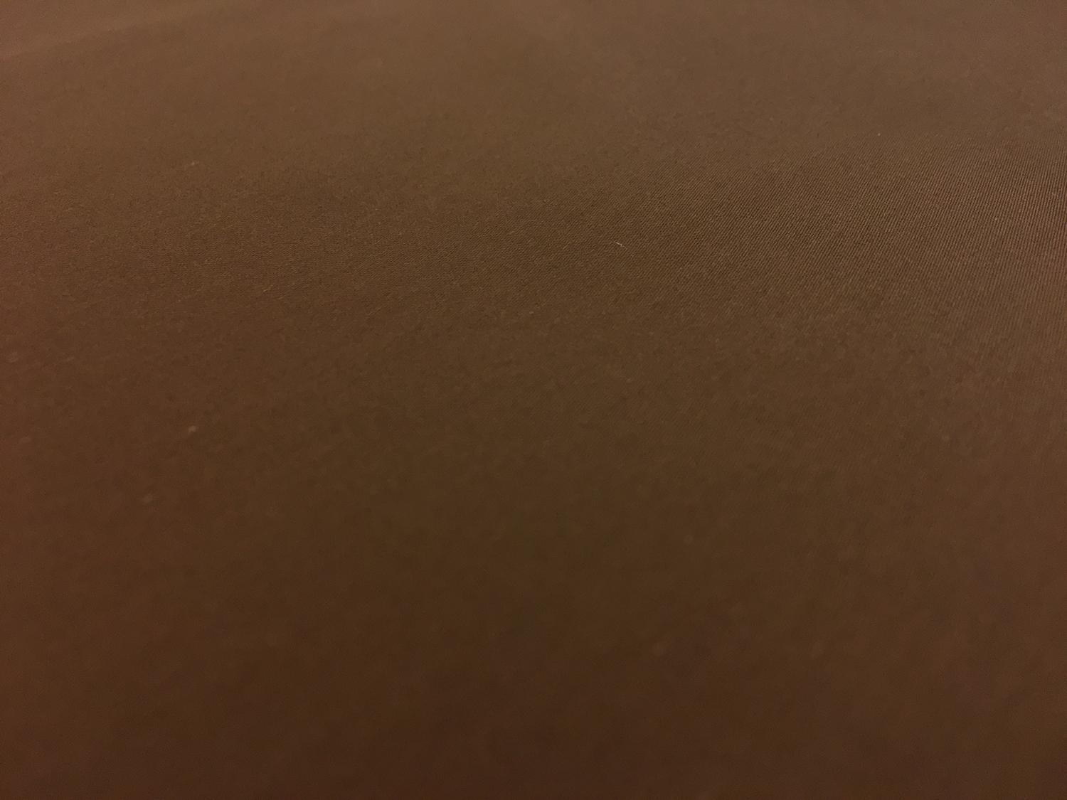 Egyptian Cotton Sateen in Chocolate Brown0