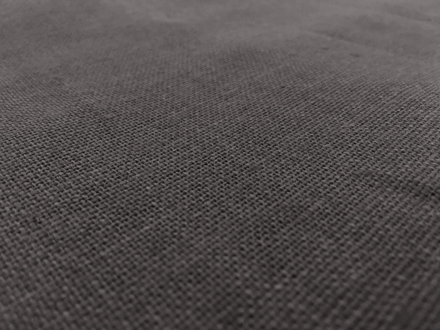 Light Weight Linen Burlap in Smoke Gray0
