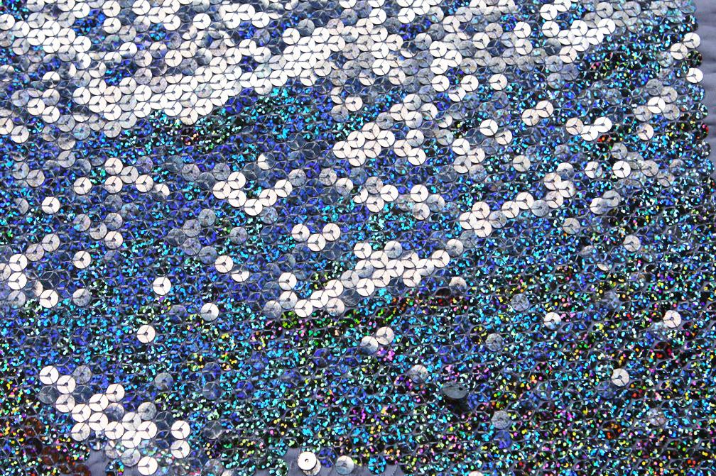 Poly Spandex Hologram Sequins0