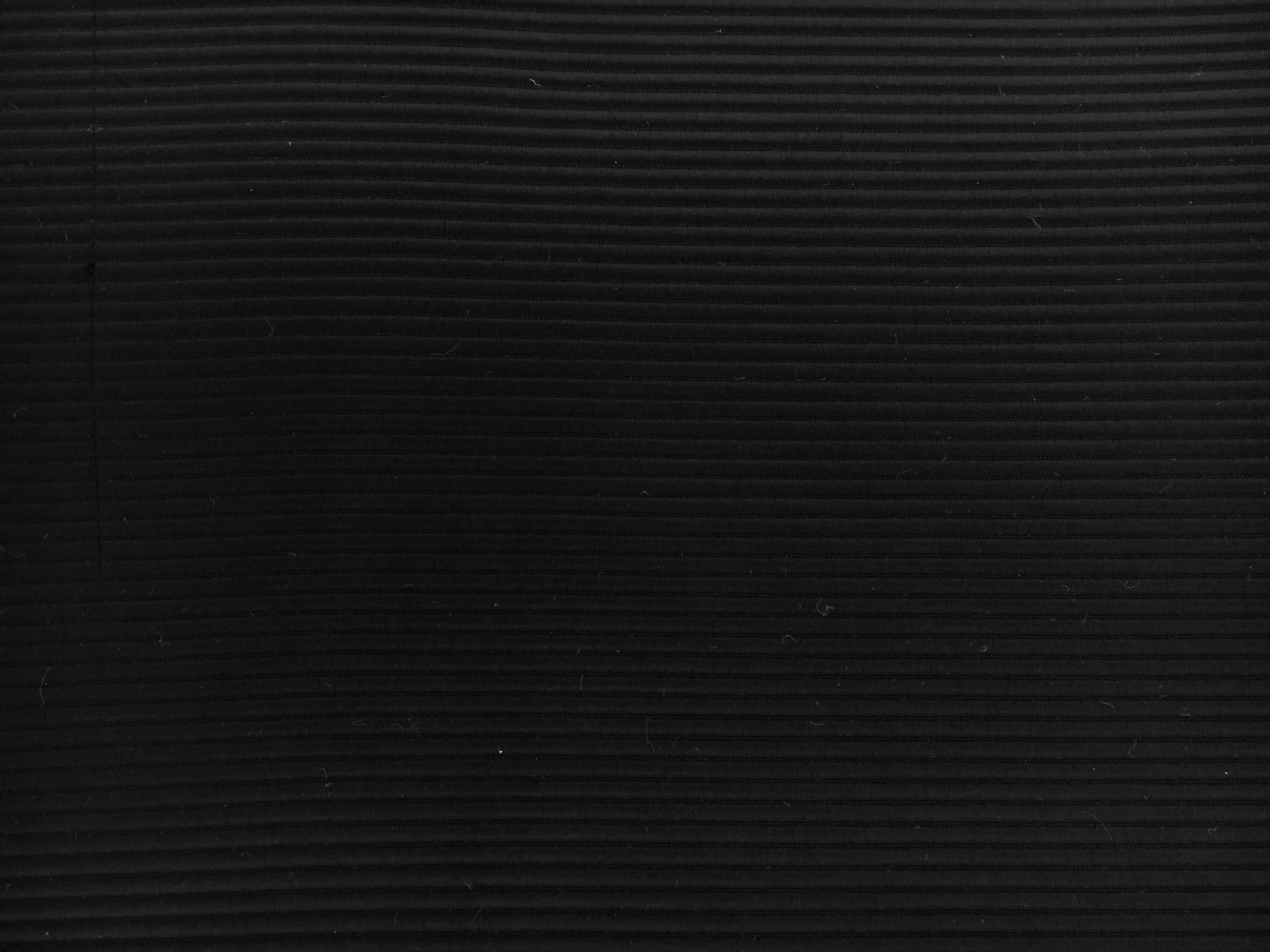 Italian Cotton and Acetate Ottoman in Black0