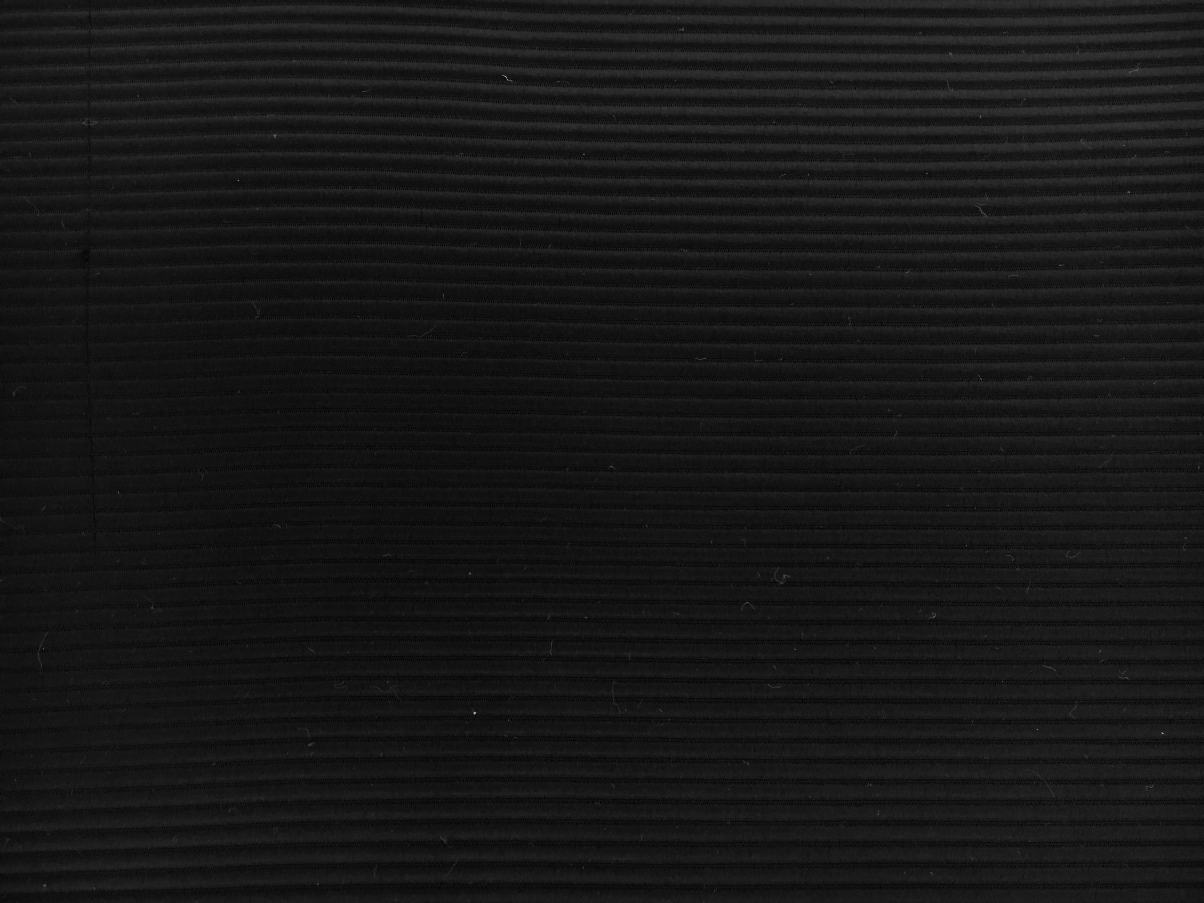 Italian Cotton and Acetate Ottoman in Black0