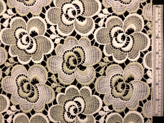 Metallic Guipure Lace0