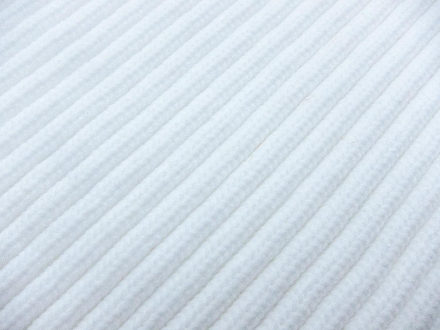 Nylon Rib Knit in White0